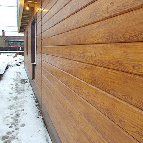 Сайдинг металлический L-брус