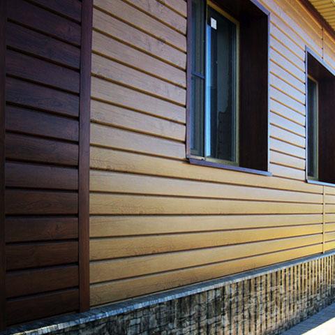 Сайдинг металлический L-брус