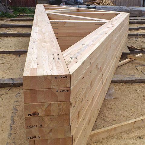 Брус, доска для стропильной системы