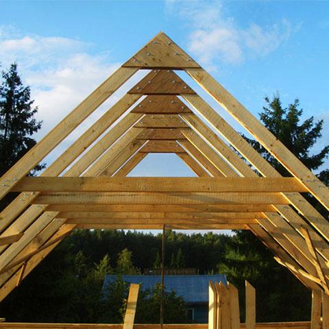 Брус, доска для стропильной системы