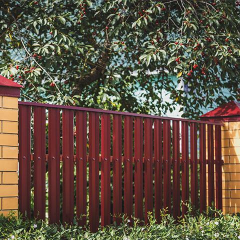 Штакетник односторонний