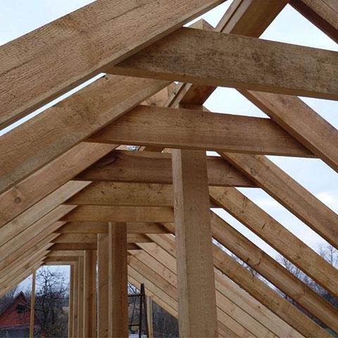 Брус, доска для стропильной системы