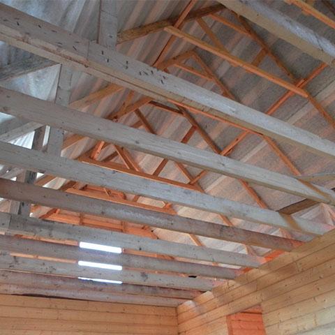 Брус, доска для стропильной системы