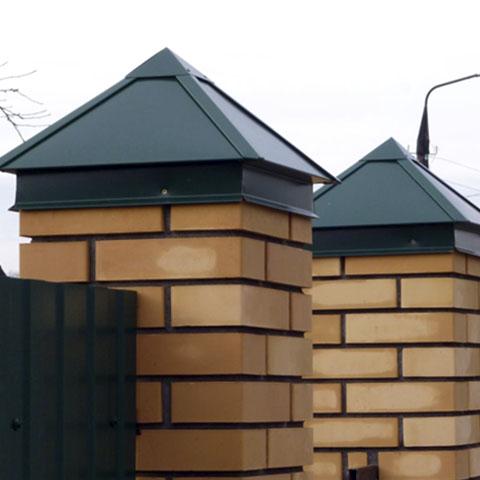 Колпаки на столбы