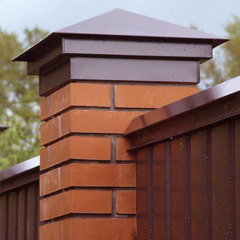 Колпаки на столбы